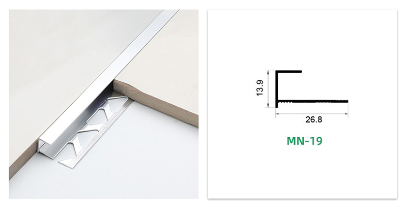 Trim Tepi Jubin berbentuk C