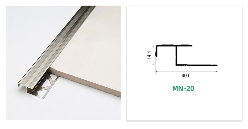 Profil Nosing Tangga Aluminium