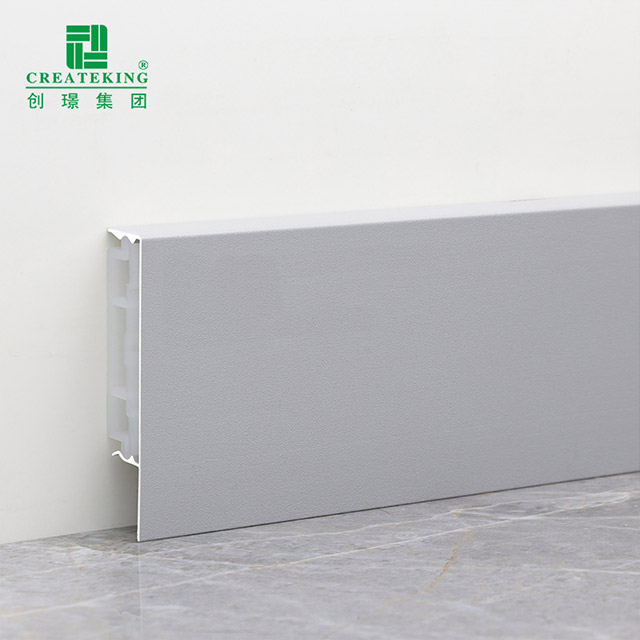 Skirting Aloi Aluminium 50mm