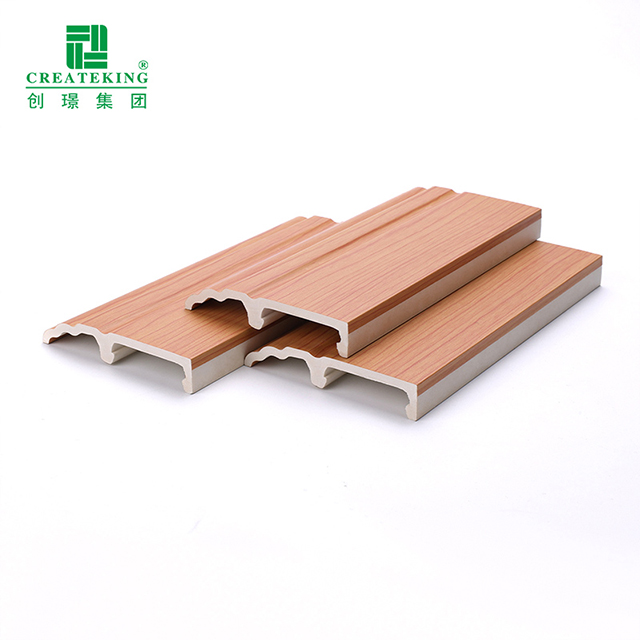 Papan Skirting Klip Pada PVC 85*16mm