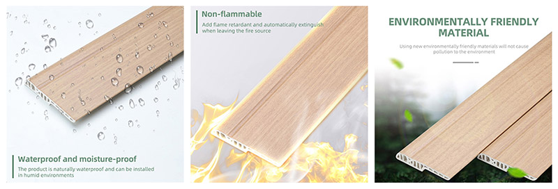 Papan Skirting Pensil PVC 90*17mm
