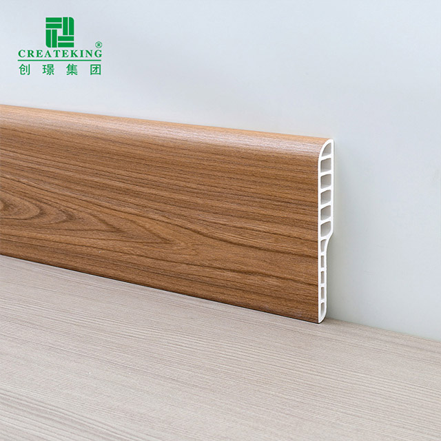 Papan Skirting Bulat Pensil PVC 95*15mm