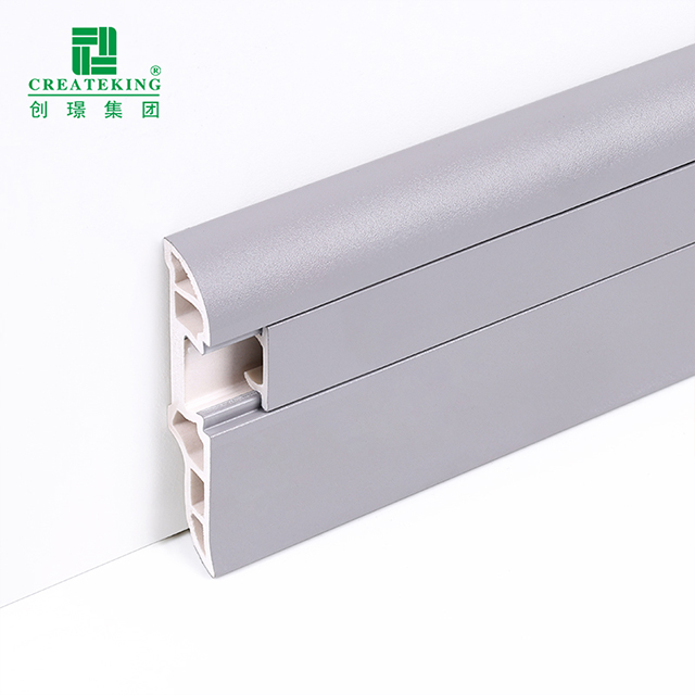 Papan Skirting Kuku Tersembunyi PVC 50*12mm