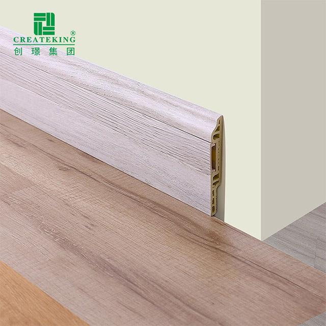 Papan Skirting Kuku Tersembunyi PVC 100*14mm