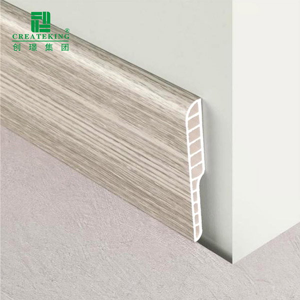 Papan Skirting Bulat Pensil PVC 95*12mm