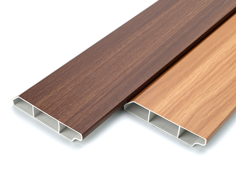 Papan Skirting Berongga PVC 99*19mm