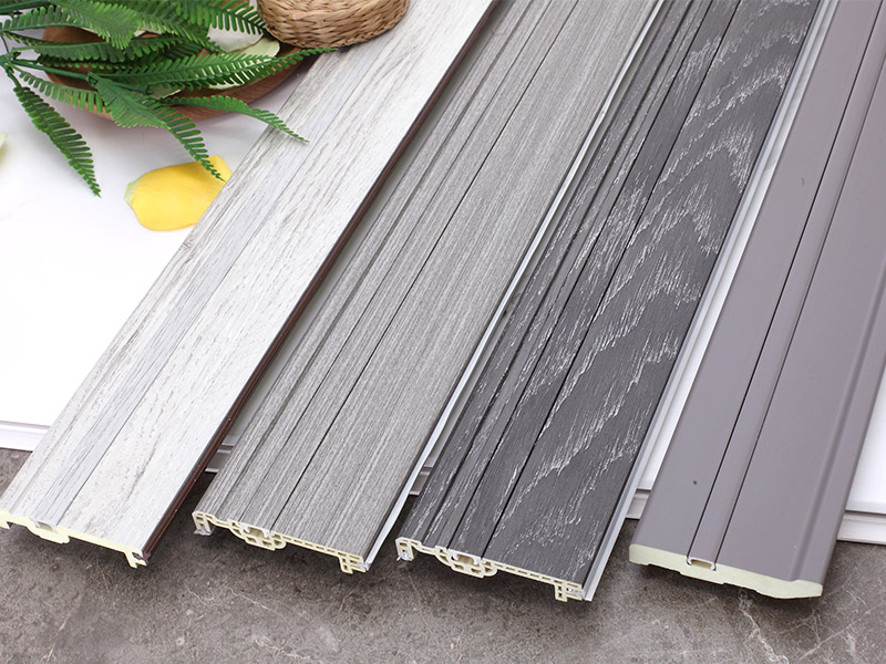 Profil Skirting Kuku Tersembunyi WPC 75*13.5mm