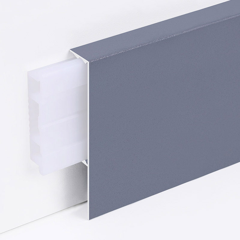 60*11mm Aluminium Aloi Baseboard