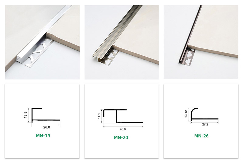 Trim Tepi Jubin berbentuk C