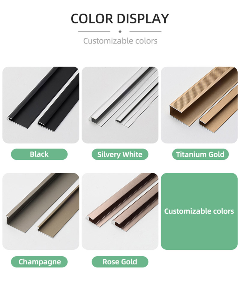 Kemasan Tepi Segi Empat Lantai Laminate