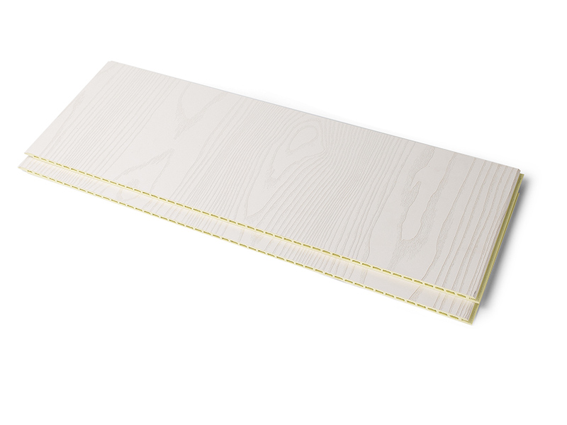 Papan dinding gentian kayu buluh