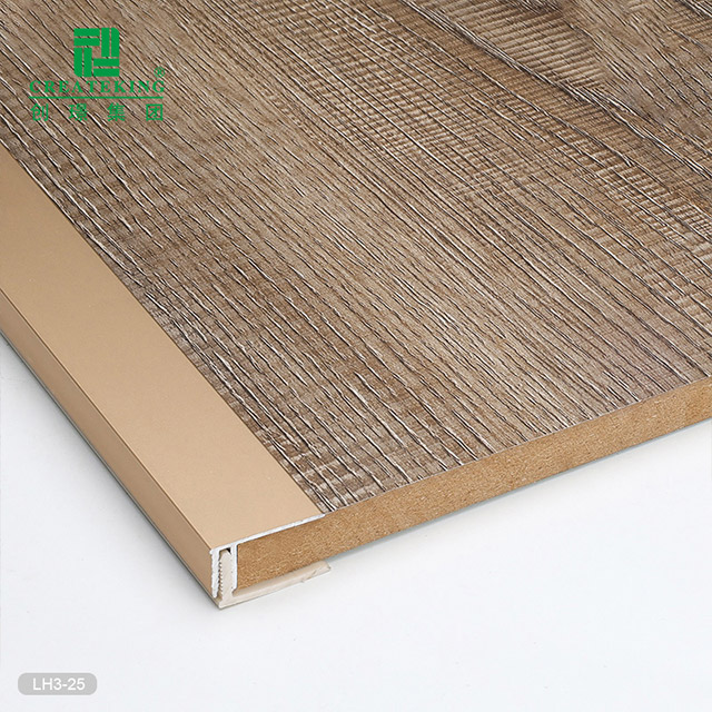 Jalur Peralihan pengacuan T Aluminium 12.8x24.8mm