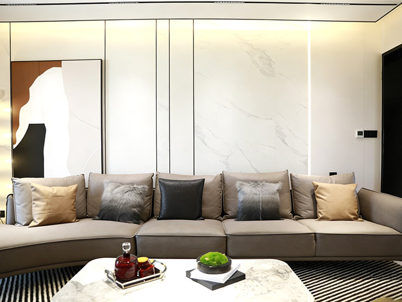 Pasang Panel Dinding Kristal Karbon