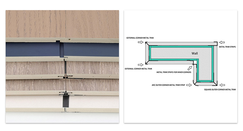 Pasang Panel Dinding Kristal Karbon