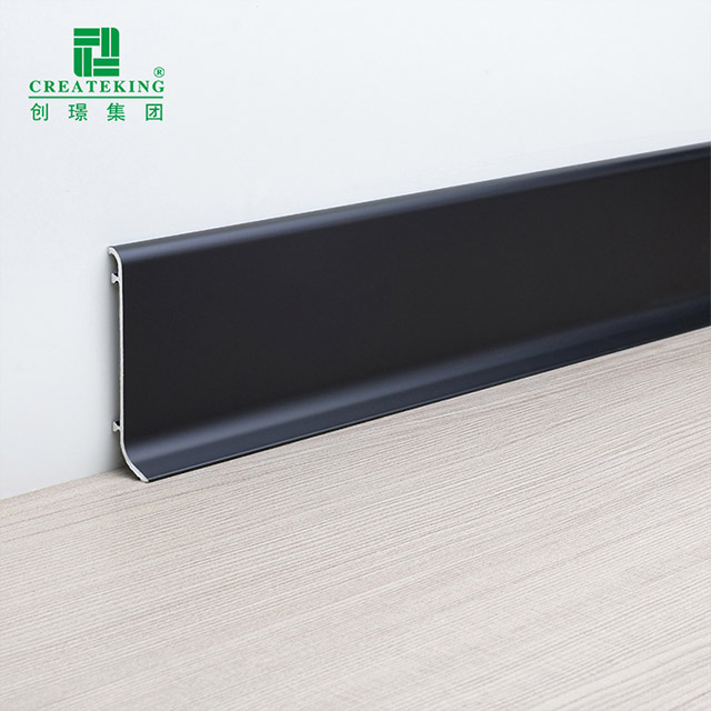 Papan Skirting Aloi Aluminium 60mm