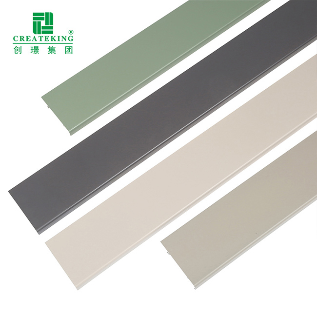 Pengeluar Foshan Mesra Alam Aluminium Aloi Skirting 