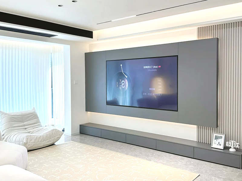 Cara menyembunyikan kabel di belakang dinding？