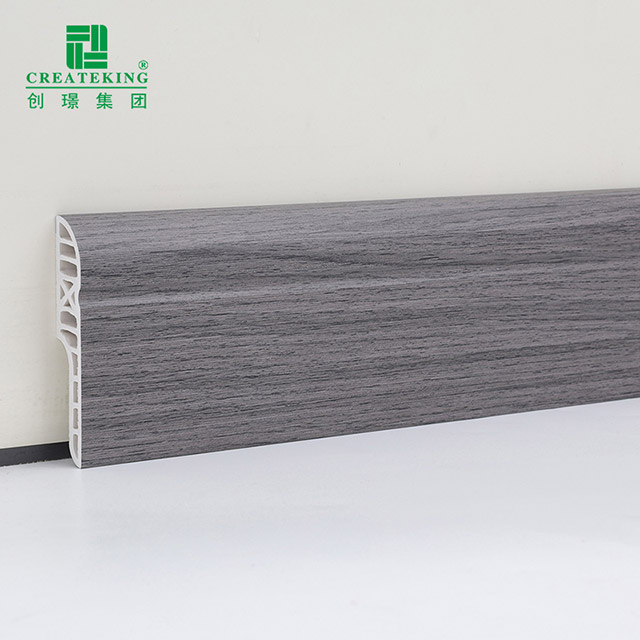 Papan Skirting Bulat Pensil PVC 70*15mm