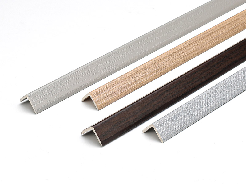 Jalur Tepi Lantai PVC 13*13mm berbentuk L