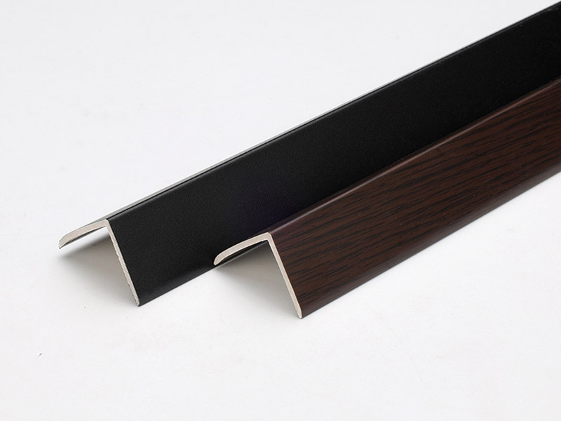 Jalur Tepi Lantai Kayu Pepejal 30*25mm PVC berbentuk L