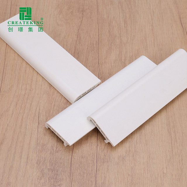 Papan Skirting Klip pada PVC 50*15mm