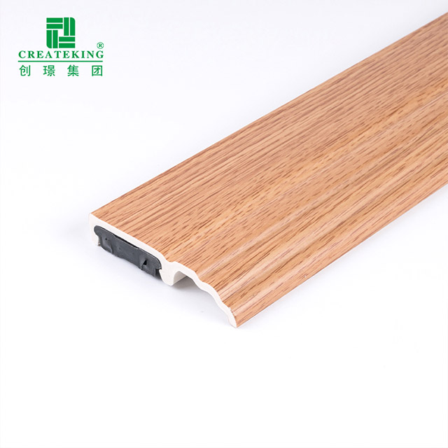 Papan Skirting Klip Pada PVC 85*16mm