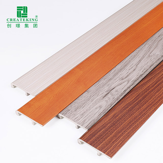 Papan Skirting Klip pada PVC 100*16mm