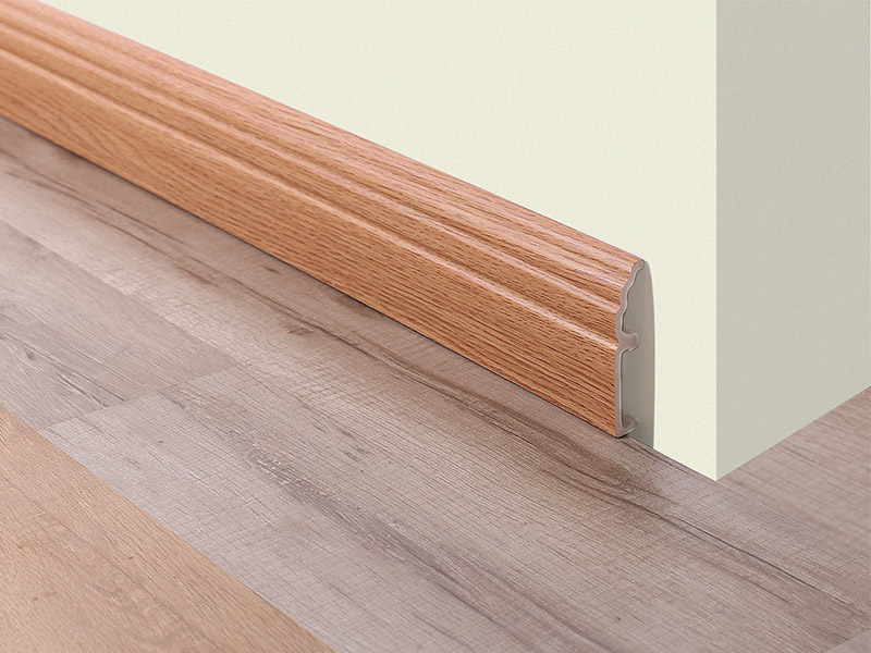 Papan Skirting Klip Pada PVC 85*16mm