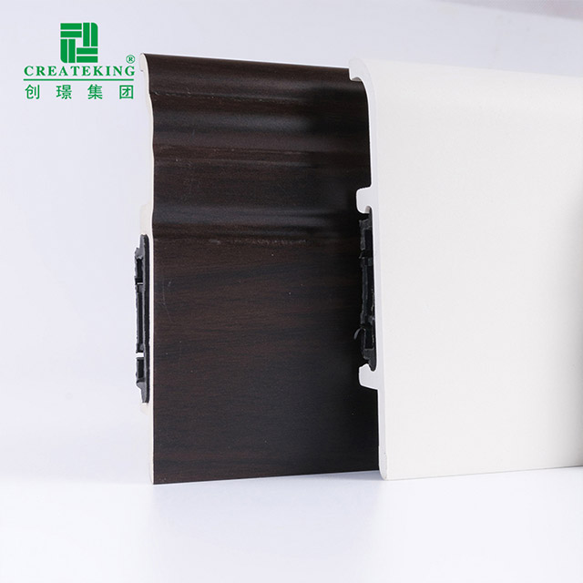 Papan Skirting Klip Pada PVC 100*15mm