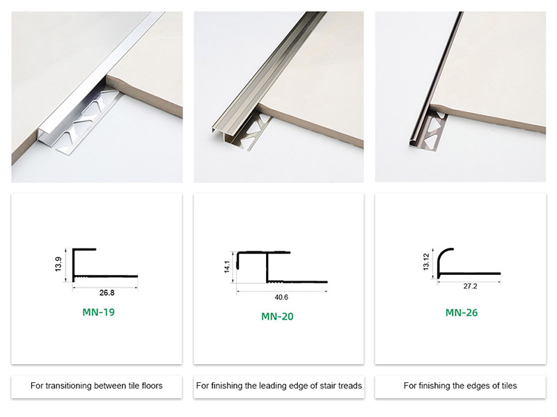 Kemasan Jubin Melengkung Aloi Aluminium
