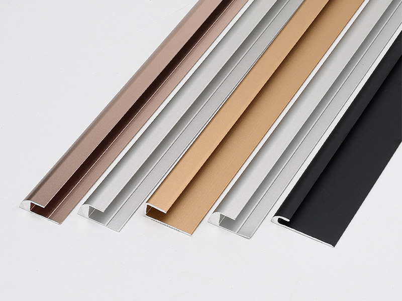 Jalur Tepi Lantai Aluminium Aloi berbentuk C