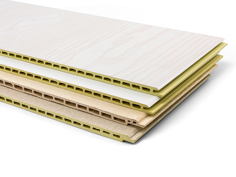 Papan dinding gentian kayu buluh