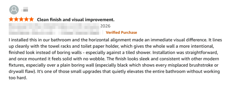 Panel dinding WPC bilik mandi