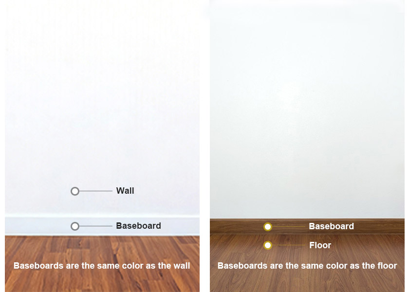 Patutkah Baseboard Padan dengan Warna Dinding atau Lantai?