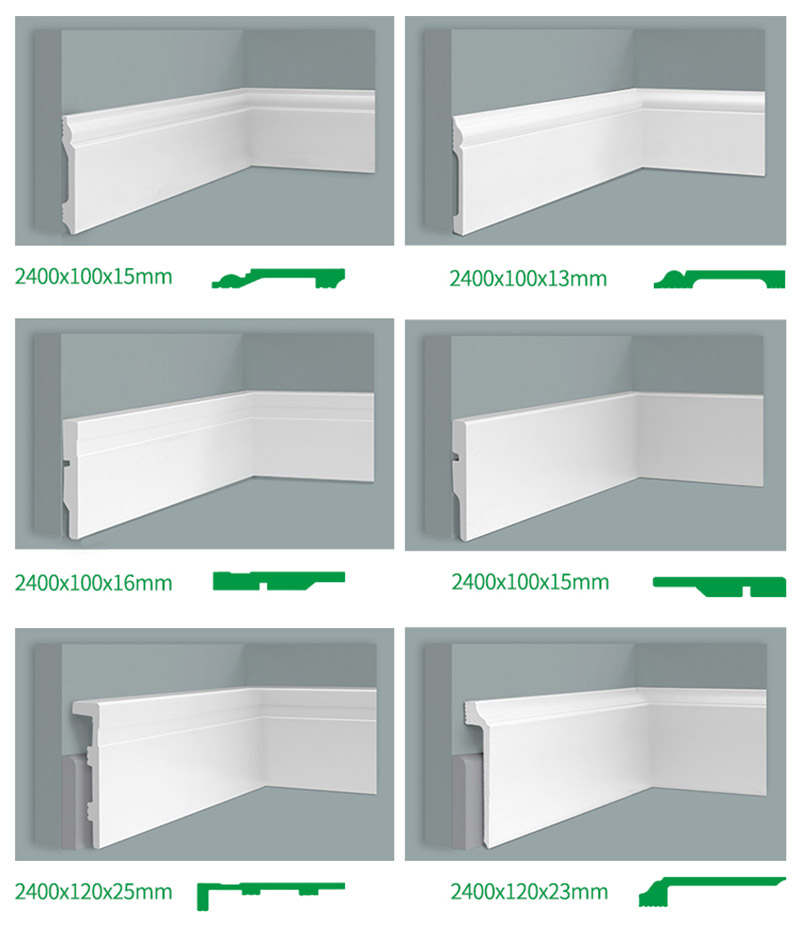 Skirting polistirena