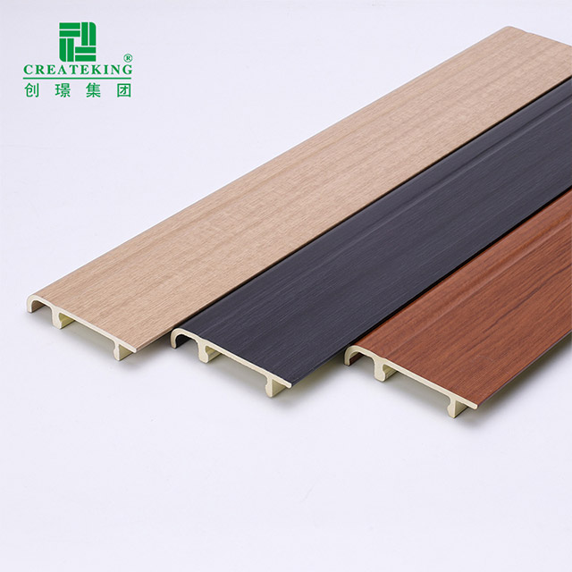 Papan Skirting Klip Pada PVC 76*14mm