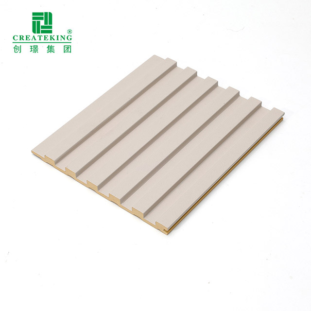 Panel Dinding Bergalur Pepejal PVC 130*7.8mm