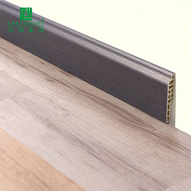 Papan Skirting Lidah Lamb PVC 80*14mm