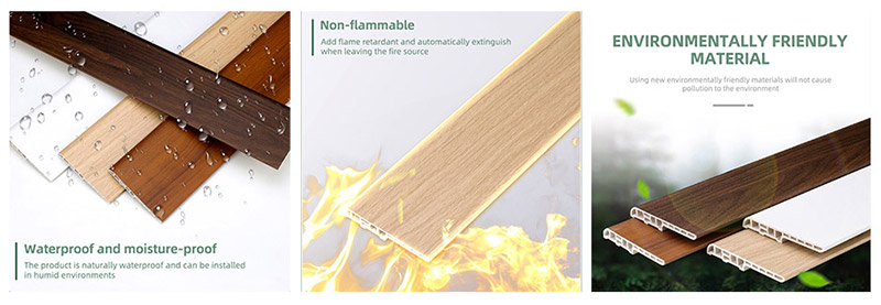 Papan Skirting Tinggi SPC 100*13mm