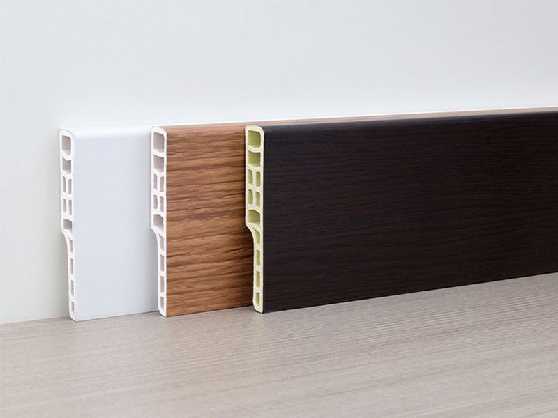 Papan Skirting Persegi SPC 70*12mm