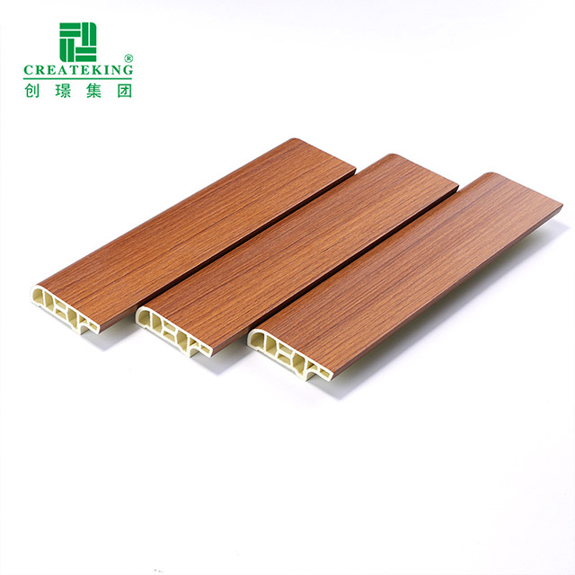 Papan Skirting SPC bijirin kayu 50*15mm