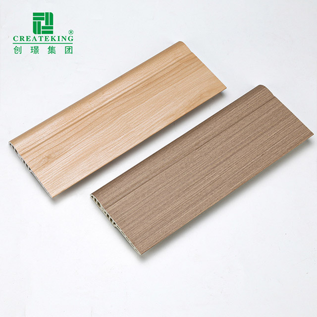 Papan Skirting Kalis Air Bulat Pensil PVC 80*15mm