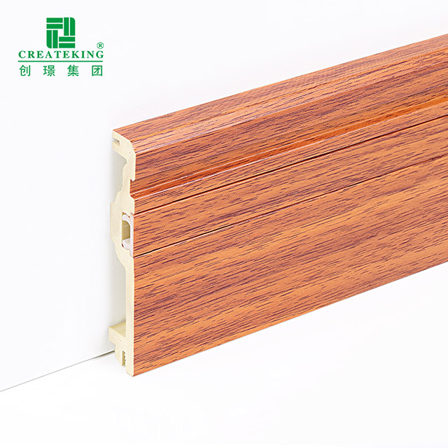 Profil Skirting Kuku Tersembunyi WPC 75*13.5mm
