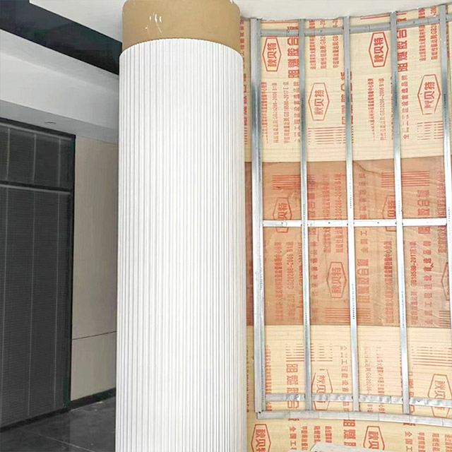 Panel Dinding Bergalur Pusing PVC 52*25mm