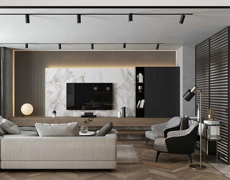 panel dinding bergalur