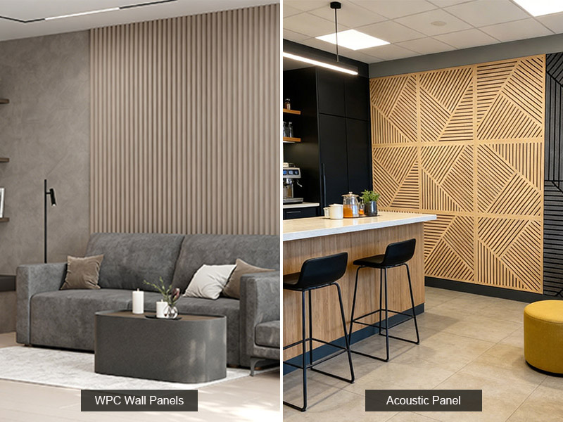 Apakah Perbezaan antara Panel WPC Dan Panel Akustik?