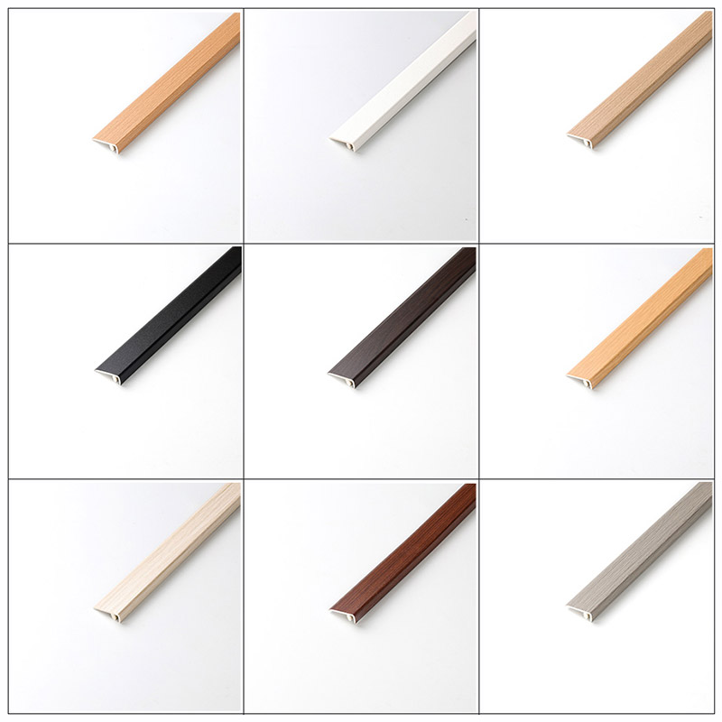 Trim Tepi Lantai PVC berbentuk F