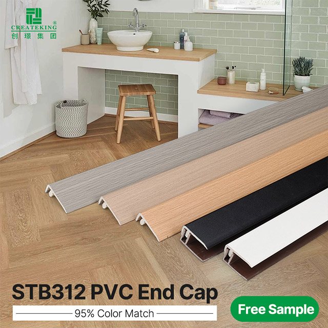 Trim Tepi Lantai PVC 30*10.5mm berbentuk F