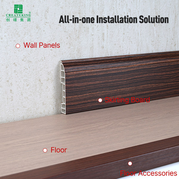 Jalur Skirting SPC 80*14mm