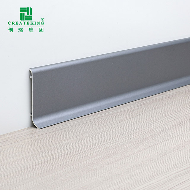 Papan Skirting Aloi Aluminium 60mm